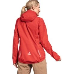 Schöffel Bohusleden Veste 2,5l Femme, Rouge -ÉQUIPEMENT DE CYCLISME schoeffel bohusleden 25l jacket women lollipop 4