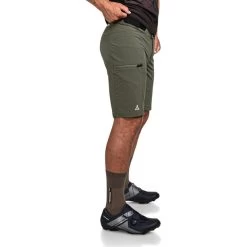 Schöffel Montosoli Short Homme, Olive -ÉQUIPEMENT DE CYCLISME schoeffel montosoli shorts men sea turtle 5
