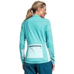 Schöffel Zeeland Veste Femme, Turquoise -ÉQUIPEMENT DE CYCLISME schoeffel zeeland jacket women hidden cove 4