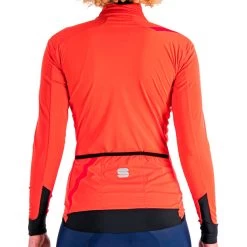 Sportful Fiandre Light No Rain Veste Femme, Rouge