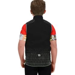 Sportful Reflex Gilet Enfant, Noir