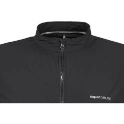 Super.natural Unstoppable Veste Coupe-vent Homme, Noir