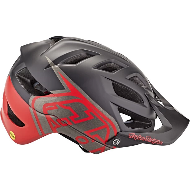 Troy Lee Designs A1 MIPS Casque, Noir/rouge 5 Troy Lee Designs A1 MIPS Casque, Noir/rouge – Image 3