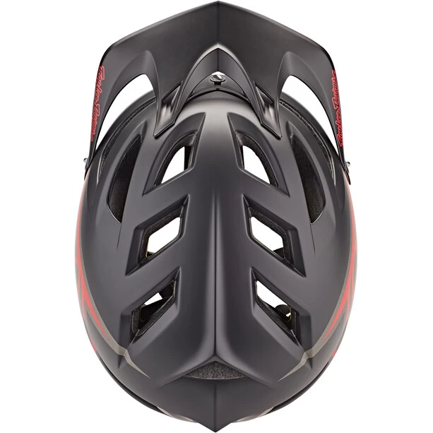 Troy Lee Designs A1 MIPS Casque, Noir/rouge 7 Troy Lee Designs A1 MIPS Casque, Noir/rouge – Image 5