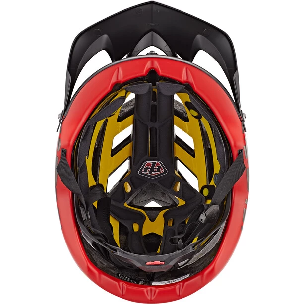 Troy Lee Designs A1 MIPS Casque, Noir/rouge 8 Troy Lee Designs A1 MIPS Casque, Noir/rouge – Image 6