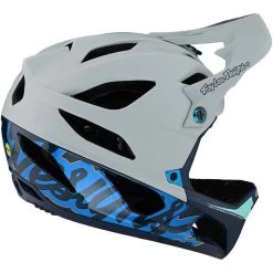 Troy Lee Designs Stage Mips Casque, Gris/bleu -ÉQUIPEMENT DE CYCLISME troy lee designs stage mips helmet signature blue 4