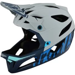 Troy Lee Designs Stage Mips Casque, Gris/bleu -ÉQUIPEMENT DE CYCLISME troy lee designs stage mips helmet signature blue 7