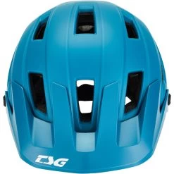TSG Chatter Solid Color Casque, Turquoise/rouge