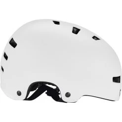 TSG Evolution Solid Color Casque Adolescents, Blanc/noir -ÉQUIPEMENT DE CYCLISME tsg evolution solid color helmet kinder satin white 4