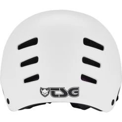 TSG Evolution Solid Color Casque Adolescents, Blanc/noir -ÉQUIPEMENT DE CYCLISME tsg evolution solid color helmet kinder satin white 5