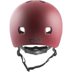 TSG Meta Solid Color Casque, Rouge -ÉQUIPEMENT DE CYCLISME tsg meta solid color helmet satin oxblood 4