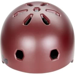 TSG Meta Solid Color Casque, Rouge -ÉQUIPEMENT DE CYCLISME tsg meta solid color helmet satin oxblood 6