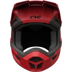 TSG Sentinel Solid Color Casque, Rouge -ÉQUIPEMENT DE CYCLISME tsg sentinel solid color helmet satin red 6