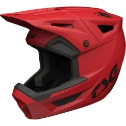 TSG Sentinel Solid Color Casque, Rouge -ÉQUIPEMENT DE CYCLISME tsg sentinel solid color helmet satin red 7