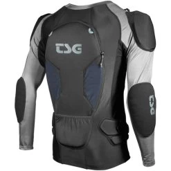 TSG Tahoe Pro A 2.0 Shirt De Protection Longues Manches, Noir/gris -ÉQUIPEMENT DE CYCLISME tsg tahoe pro a 20 protective ls shirt black 3