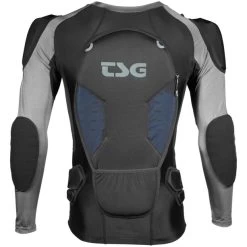 TSG Tahoe Pro A 2.0 Shirt De Protection Longues Manches, Noir/gris -ÉQUIPEMENT DE CYCLISME tsg tahoe pro a 20 protective ls shirt black 4