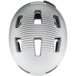 UVEX City 4 WE Casque Femme, Gris/blanc -ÉQUIPEMENT DE CYCLISME uvex city 4 we helmet women white grey matt 4