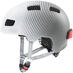 UVEX City 4 WE Casque Femme, Gris/blanc -ÉQUIPEMENT DE CYCLISME uvex city 4 we helmet women white grey matt 6