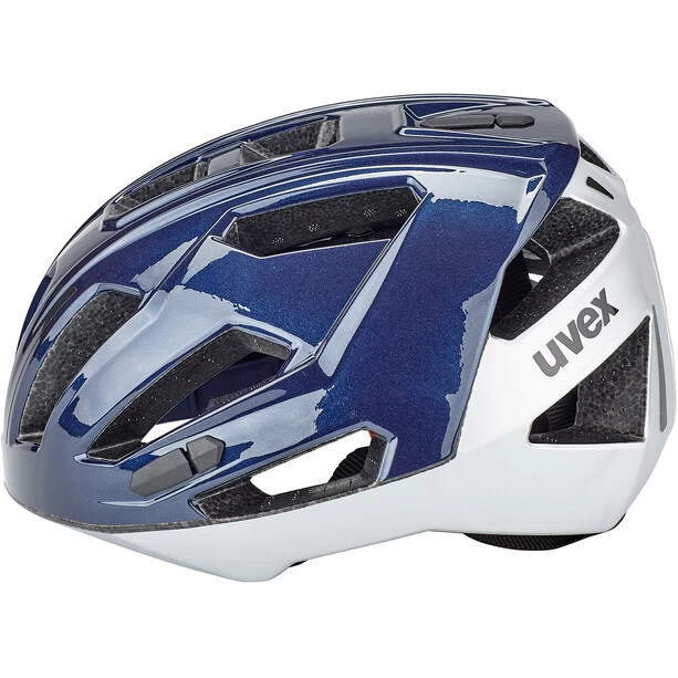 UVEX Gravel-X Casque, Bleu/argent 4 UVEX Gravel-X Casque, Bleu/argent – Image 2