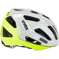UVEX Gravel-X Casque, Gris/jaune -ÉQUIPEMENT DE CYCLISME uvex gravel x helmet rhino neon yellow 4