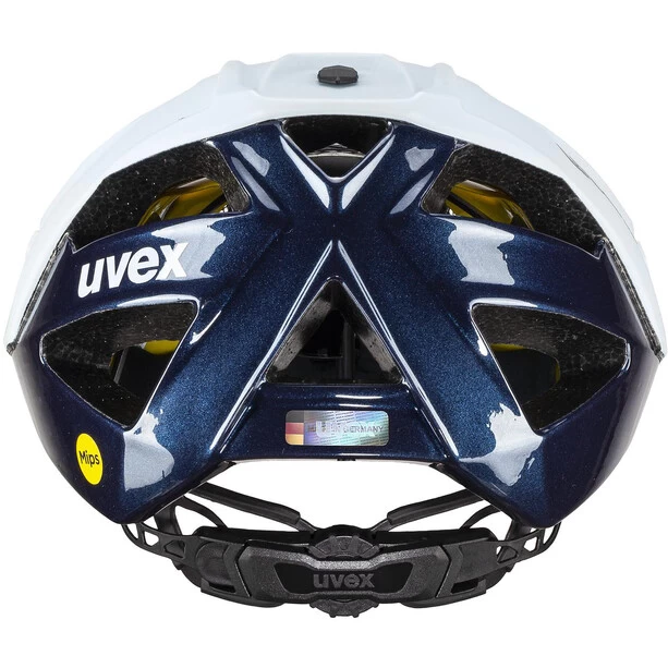 UVEX Quatro CC MIPS Casque, Blanc/bleu 4 UVEX Quatro CC MIPS Casque, Blanc/bleu – Image 2