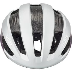 UVEX Rise CC WE Casque Femme, Argent/violet