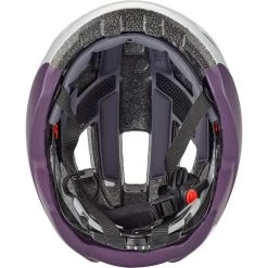UVEX Rise CC WE Casque Femme, Argent/violet -ÉQUIPEMENT DE CYCLISME uvex rise cc we helmet women silver plum mat 7