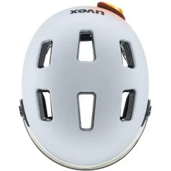 UVEX Rush Visor Casque, Blanc -ÉQUIPEMENT DE CYCLISME uvex rush visor helmet cloud matt 5