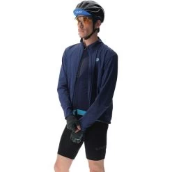 UYN Ultralight Veste Coupe-vent Pour Cyclistes Homme, Bleu -ÉQUIPEMENT DE CYCLISME uyn ultralight biking wind jacket men deep blue 5