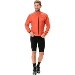 VAUDE Air III Veste Homme, Rouge -ÉQUIPEMENT DE CYCLISME vaude air iii jacket men glowing red 7