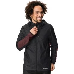 VAUDE All Year Moab Light Veste Zippée Homme, Noir -ÉQUIPEMENT DE CYCLISME vaude all year moab light zip off jacket men black 3