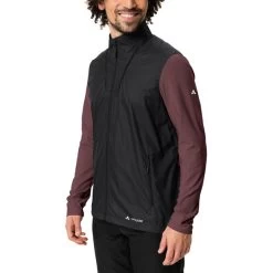 VAUDE All Year Moab Light Veste Zippée Homme, Noir -ÉQUIPEMENT DE CYCLISME vaude all year moab light zip off jacket men black 6
