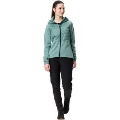 VAUDE Comyou Veste Polaire Femme, Bleu Pétrole -ÉQUIPEMENT DE CYCLISME vaude comyou fleece jacket women dusty moss 7