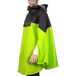 VAUDE Covero II Poncho, Vert/jaune -ÉQUIPEMENT DE CYCLISME vaude covero ii poncho unisex lemon 2