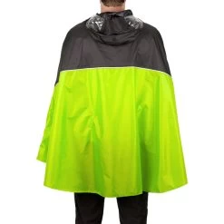 VAUDE Covero II Poncho, Vert/jaune -ÉQUIPEMENT DE CYCLISME vaude covero ii poncho unisex lemon 3