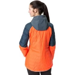 VAUDE Cyclist Veste Hybride Femme, Orange/bleu -ÉQUIPEMENT DE CYCLISME vaude cyclist hybrid jacket women neon orange blue 4