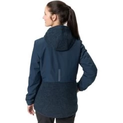 VAUDE Cyclist IV Veste Rembourrée Femme, Bleu -ÉQUIPEMENT DE CYCLISME vaude cyclist iv padded jacket women dark sea 4