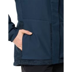 VAUDE Cyclist IV Veste Rembourrée Femme, Bleu -ÉQUIPEMENT DE CYCLISME vaude cyclist iv padded jacket women dark sea 6