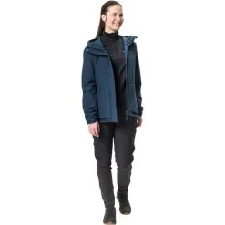 VAUDE Cyclist IV Veste Rembourrée Femme, Bleu -ÉQUIPEMENT DE CYCLISME vaude cyclist iv padded jacket women dark sea 7