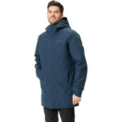 VAUDE Cyclist Parka Rembourrée Homme, Bleu -ÉQUIPEMENT DE CYCLISME vaude cyclist padded parka men dark sea uni 3
