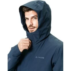 VAUDE Cyclist Parka Rembourrée Homme, Bleu -ÉQUIPEMENT DE CYCLISME vaude cyclist padded parka men dark sea uni 5