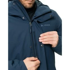 VAUDE Cyclist Parka Rembourrée Homme, Bleu -ÉQUIPEMENT DE CYCLISME vaude cyclist padded parka men dark sea uni 6