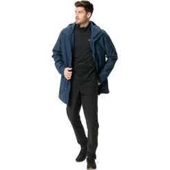 VAUDE Cyclist Parka Rembourrée Homme, Bleu -ÉQUIPEMENT DE CYCLISME vaude cyclist padded parka men dark sea uni 7