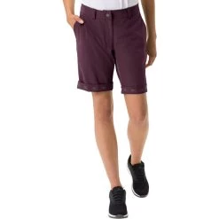 VAUDE Cyclist Short Femme, Violet -ÉQUIPEMENT DE CYCLISME vaude cyclist shorts women cassis 3