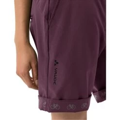 VAUDE Cyclist Short Femme, Violet -ÉQUIPEMENT DE CYCLISME vaude cyclist shorts women cassis 6