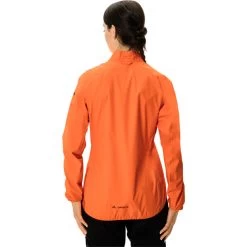 VAUDE Drop III Veste Femme, Orange -ÉQUIPEMENT DE CYCLISME vaude drop iii jacket women neon orange 4
