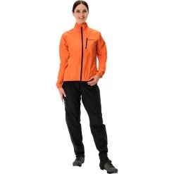 VAUDE Drop III Veste Femme, Orange -ÉQUIPEMENT DE CYCLISME vaude drop iii jacket women neon orange 7