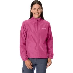 VAUDE Dundee Classic Veste Zippée Femme, Rose 9 VAUDE Dundee Classic Veste Zippée Femme, Rose -ÉQUIPEMENT DE CYCLISME vaude dundee classic zip off jacket women lychee 3