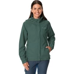 VAUDE Escape Bike Light Veste Femme, Bleu Pétrole -ÉQUIPEMENT DE CYCLISME vaude escape bike light jacket women dusty forest 4