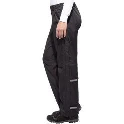 VAUDE Fluid Pantalon Entièrement Zippé Taille Courte Femme, Noir -ÉQUIPEMENT DE CYCLISME vaude fluid full zip pants women short black 2